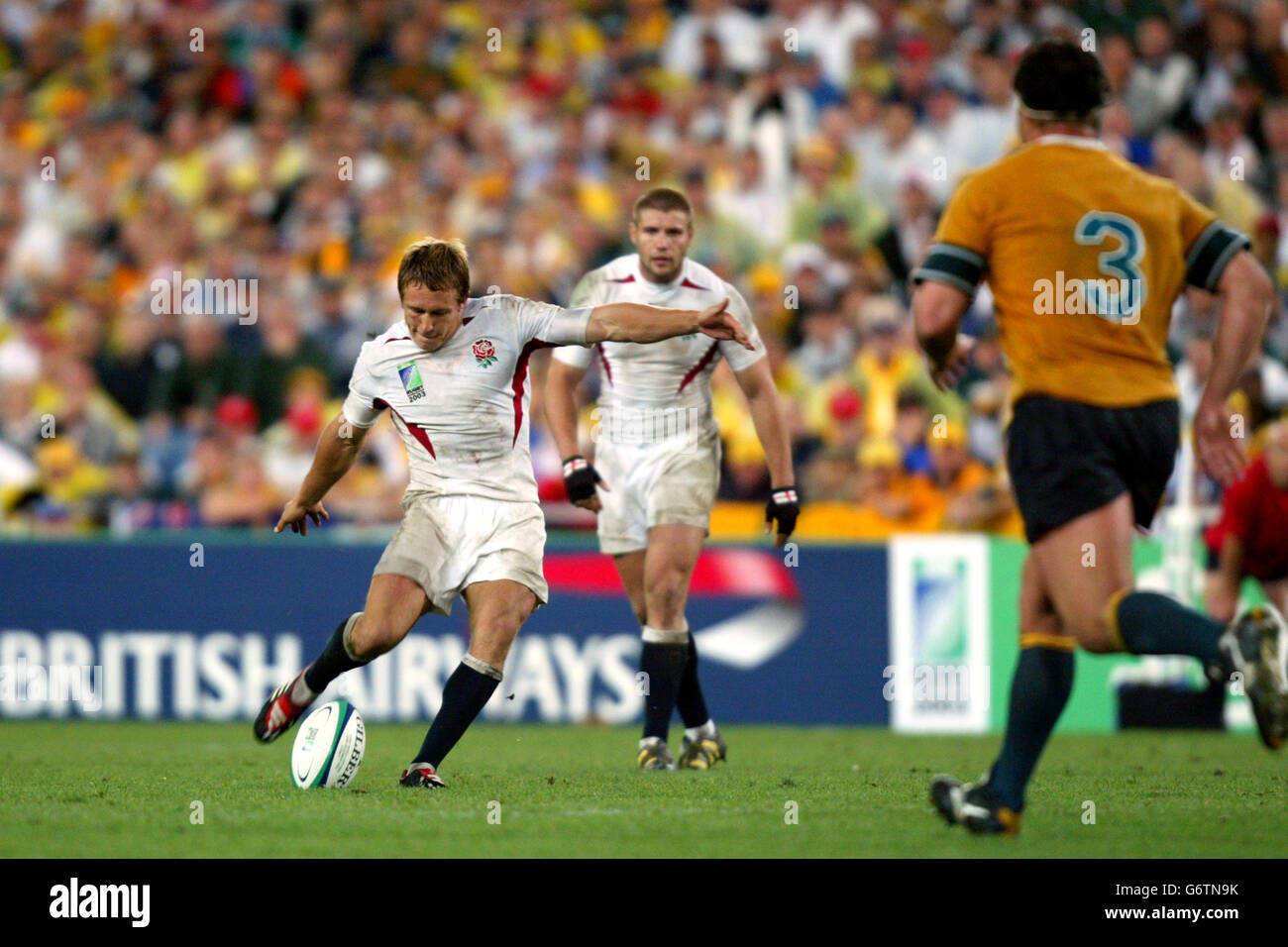 Rugby Union - World Cup Final - Australia v England - Telstra Stadium ...