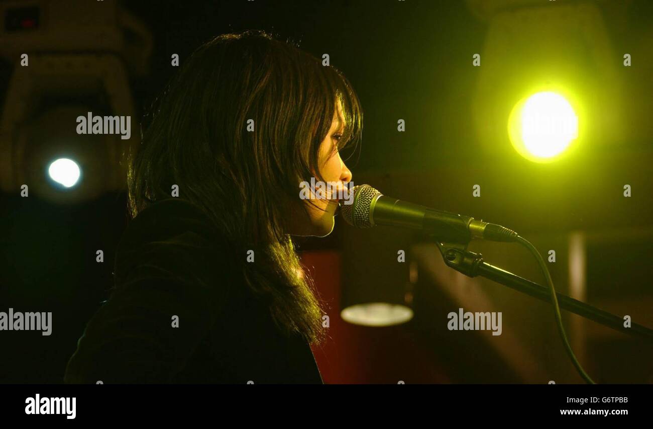 Bic Runga Virgin Megastore Stock Photo - Alamy