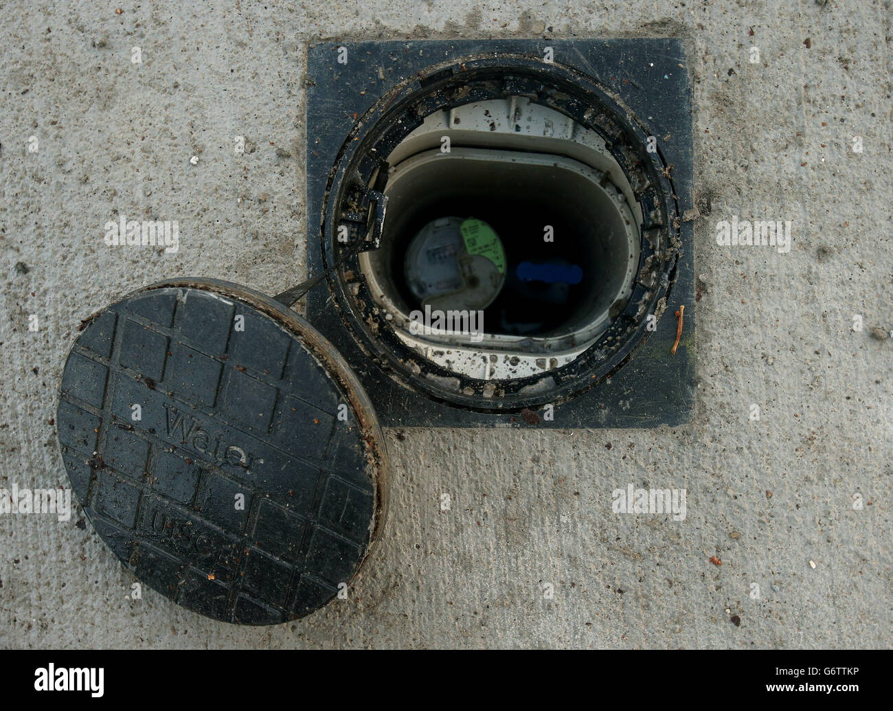 Water meter installed hi-res stock photography and images - Alamy
