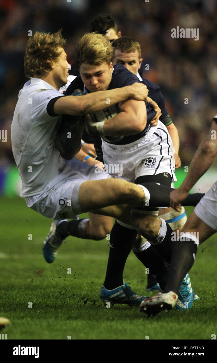 Rugby Union - RBS 6 Nations - Scotland v England - Murrayfield Stadium ...