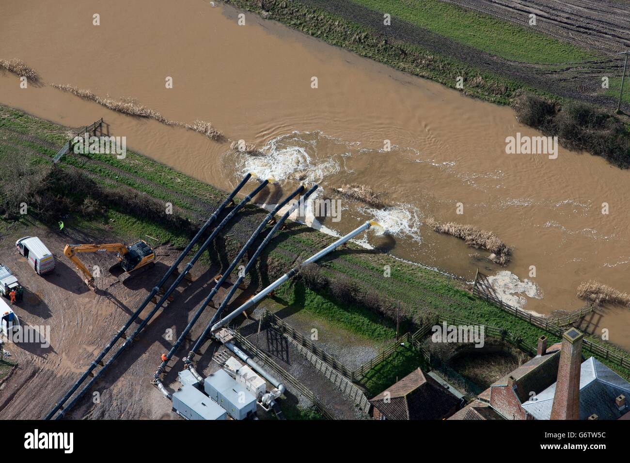 The flooded village of moorland hires stock photography and images Alamy