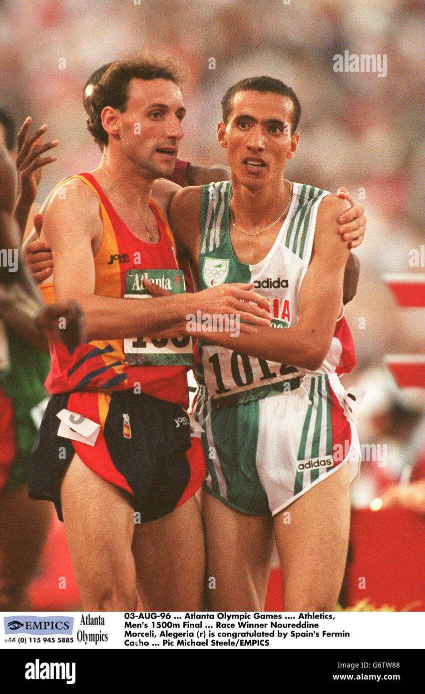 Atlanta Olympic Games. Athletics, Men's 1500m Final Stock Photo Alamy