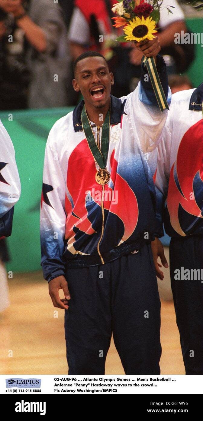 Atlanta Olympic Games Basketball Stock Photo Alamy