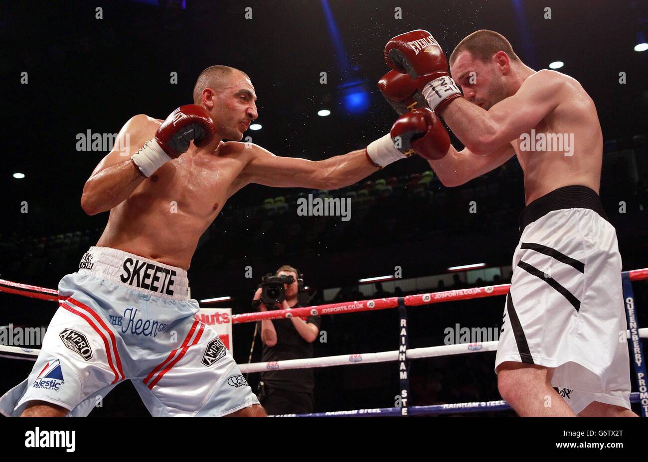Boxing Copper Box III Copper Box Arena Stock Photo Alamy
