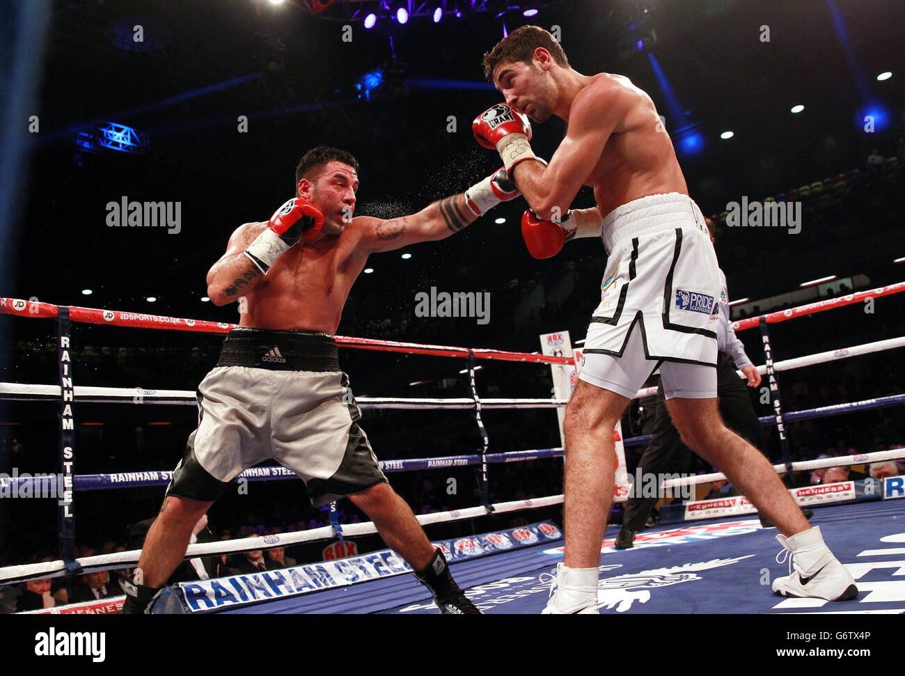 Boxing Copper Box III Copper Box Arena Stock Photo Alamy