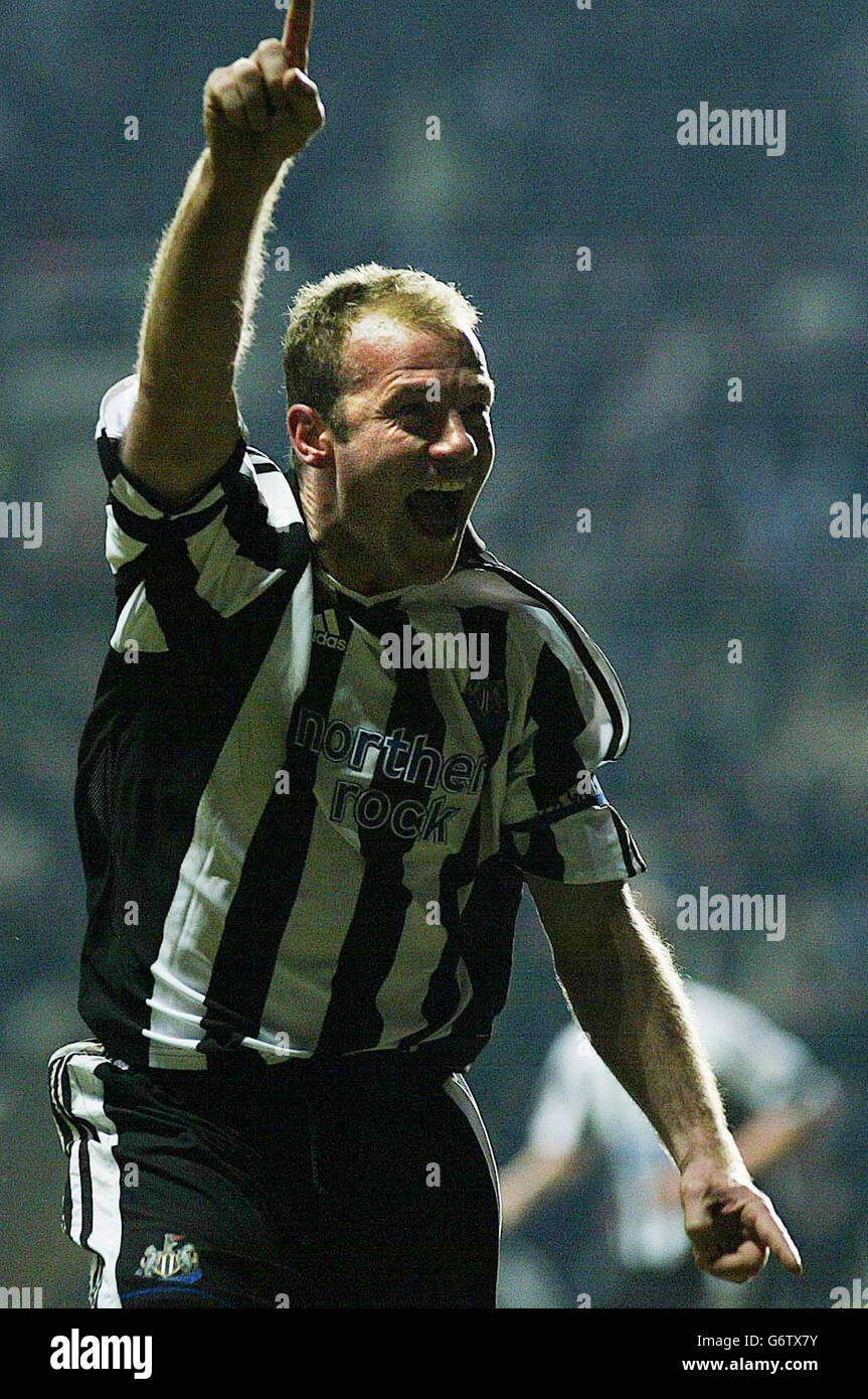 Feuille D'équipe Newcastle United Vs Real Mallorca Coupe UEFA 2004
