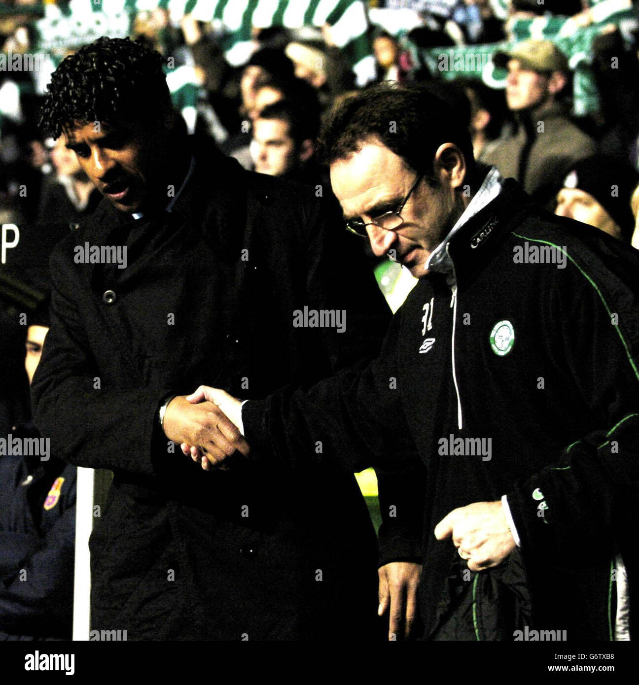 Celtic v Barcelona Stock Photo