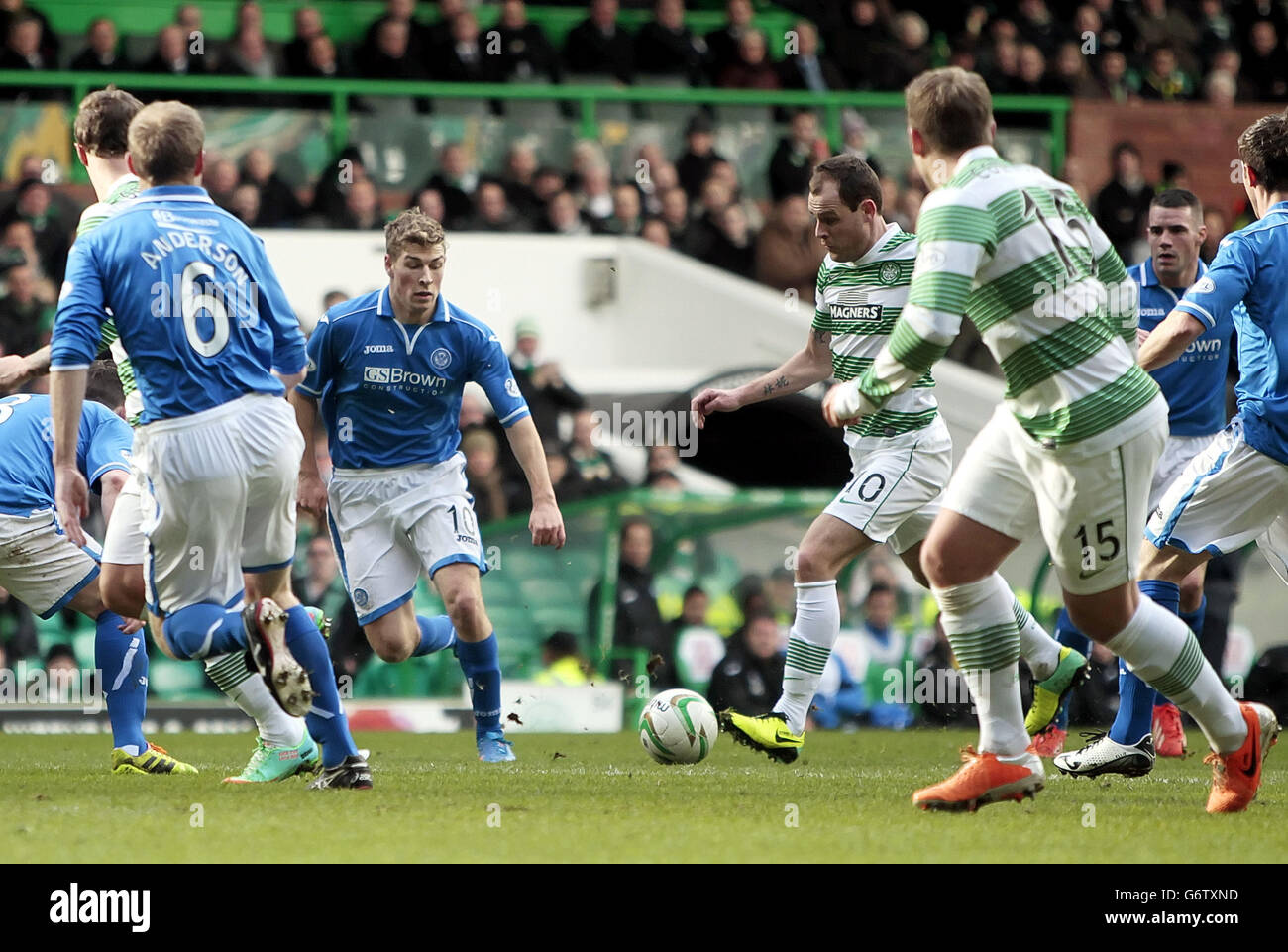 Soccer Scottish Premiership Celtic v St Johnstone Celtic Park