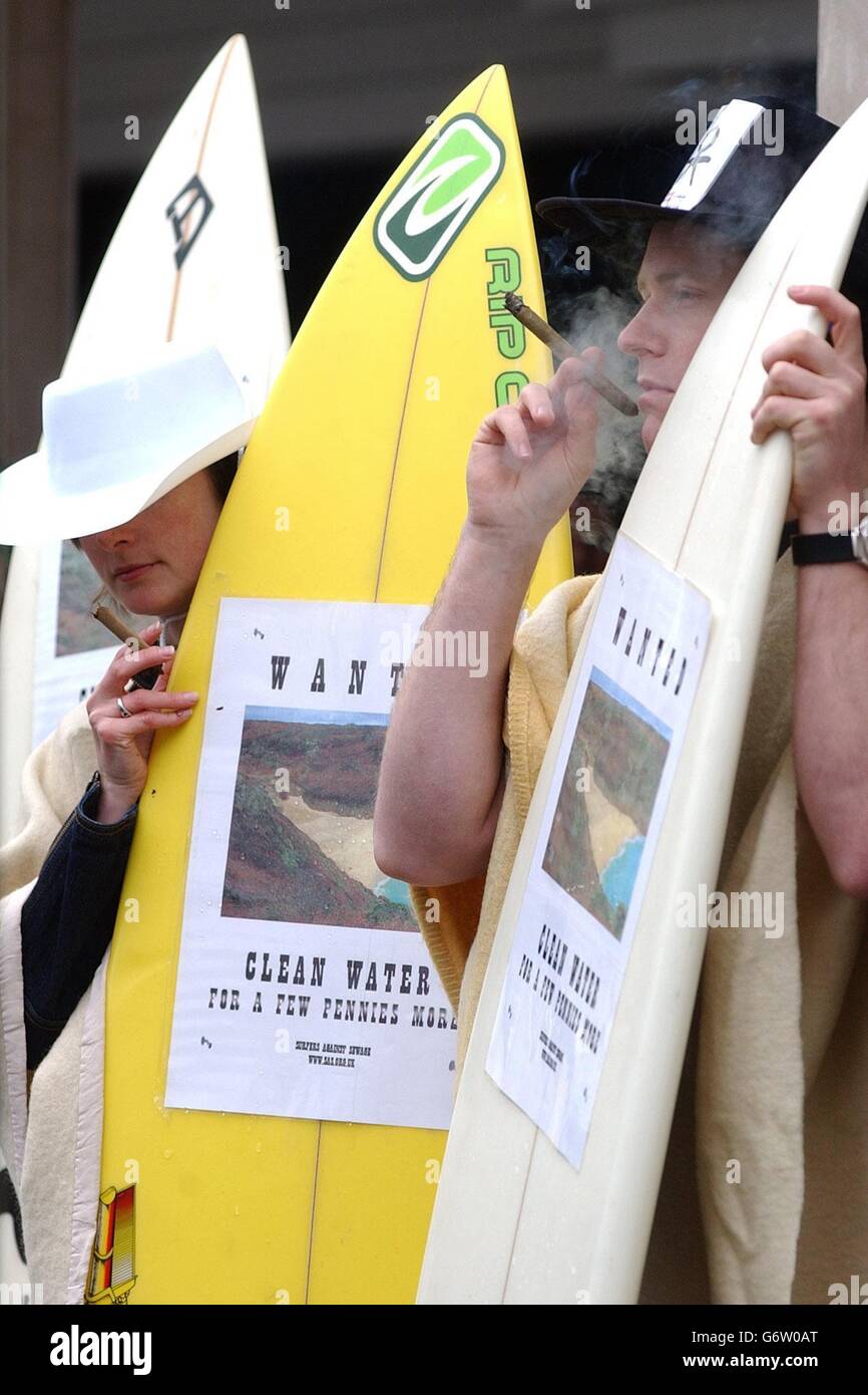 Surfers Against Sewage Stock Photo Alamy