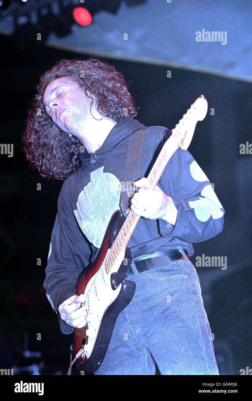 Tears for Fears in Concert. Roland Orzabel of Tears for Fears, in concert in Buenos Aires Stock Photo