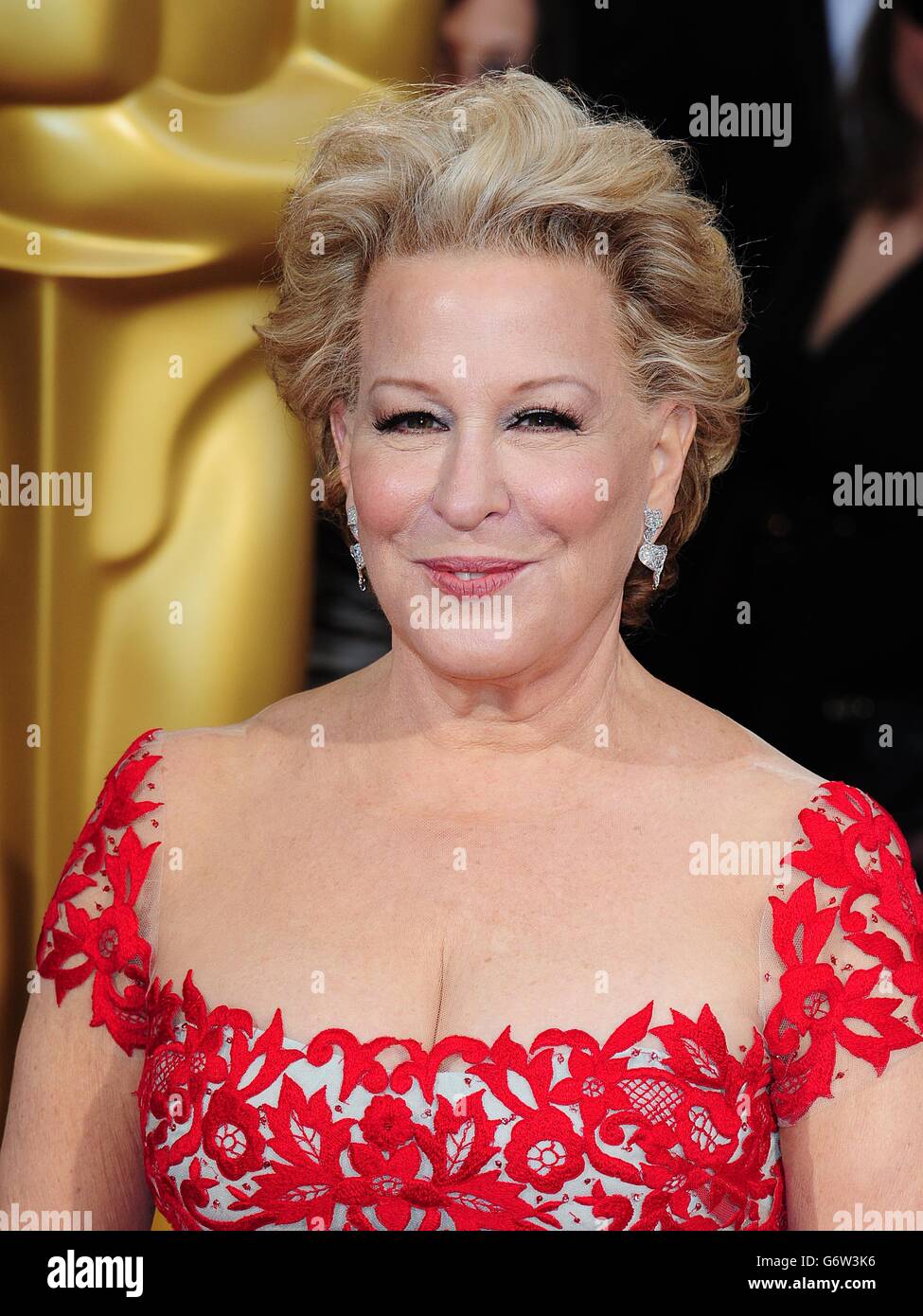 Bette Midler arriving at the 86th Academy Awards held at the Dolby