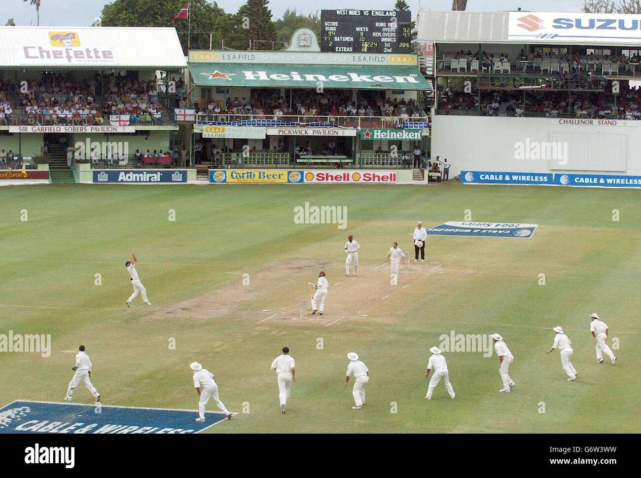 CRICKET England v West Indies Stock Photo Alamy