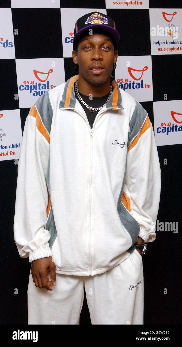 Lemar The Capital FM Awards 2004 Stock Photo