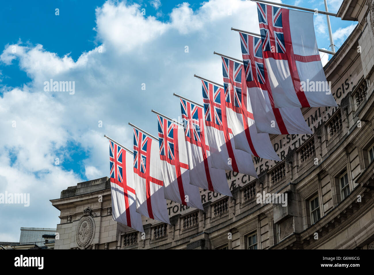 WW2 Royal Navy White Ensign Flag Cotton/Linen 53 X 27 Inches Approx. In - Foto 2