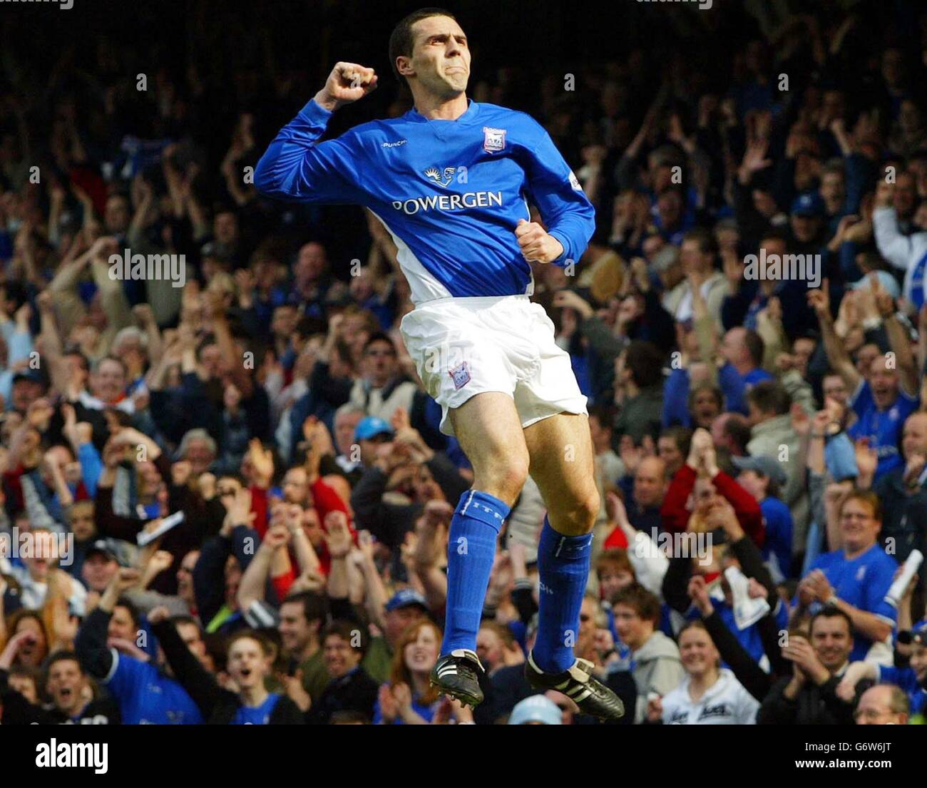 Tom Miller Rugby Ipswich Town's Tommy Miller celebrates scoring against Sunderland ...