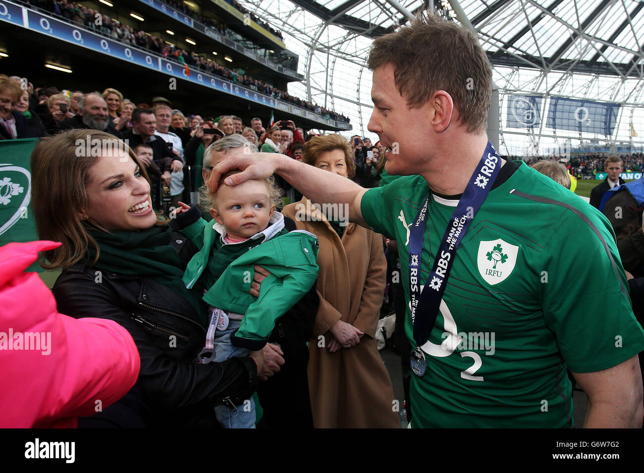 Wife of brian odriscoll hires stock photography and images Alamy