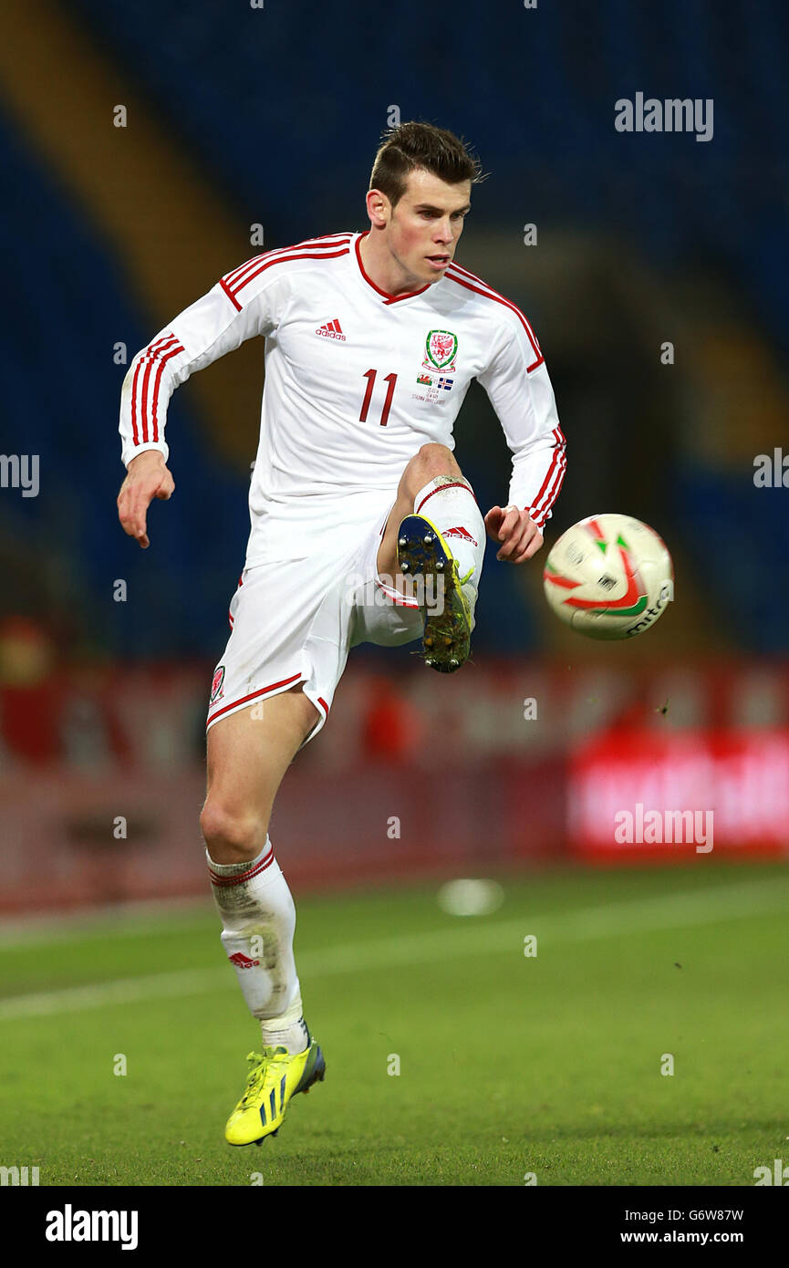 Soccer - International Friendly - Wales v Iceland - Cardiff City Stadium. Gareth Bale, Wales Stock Photo