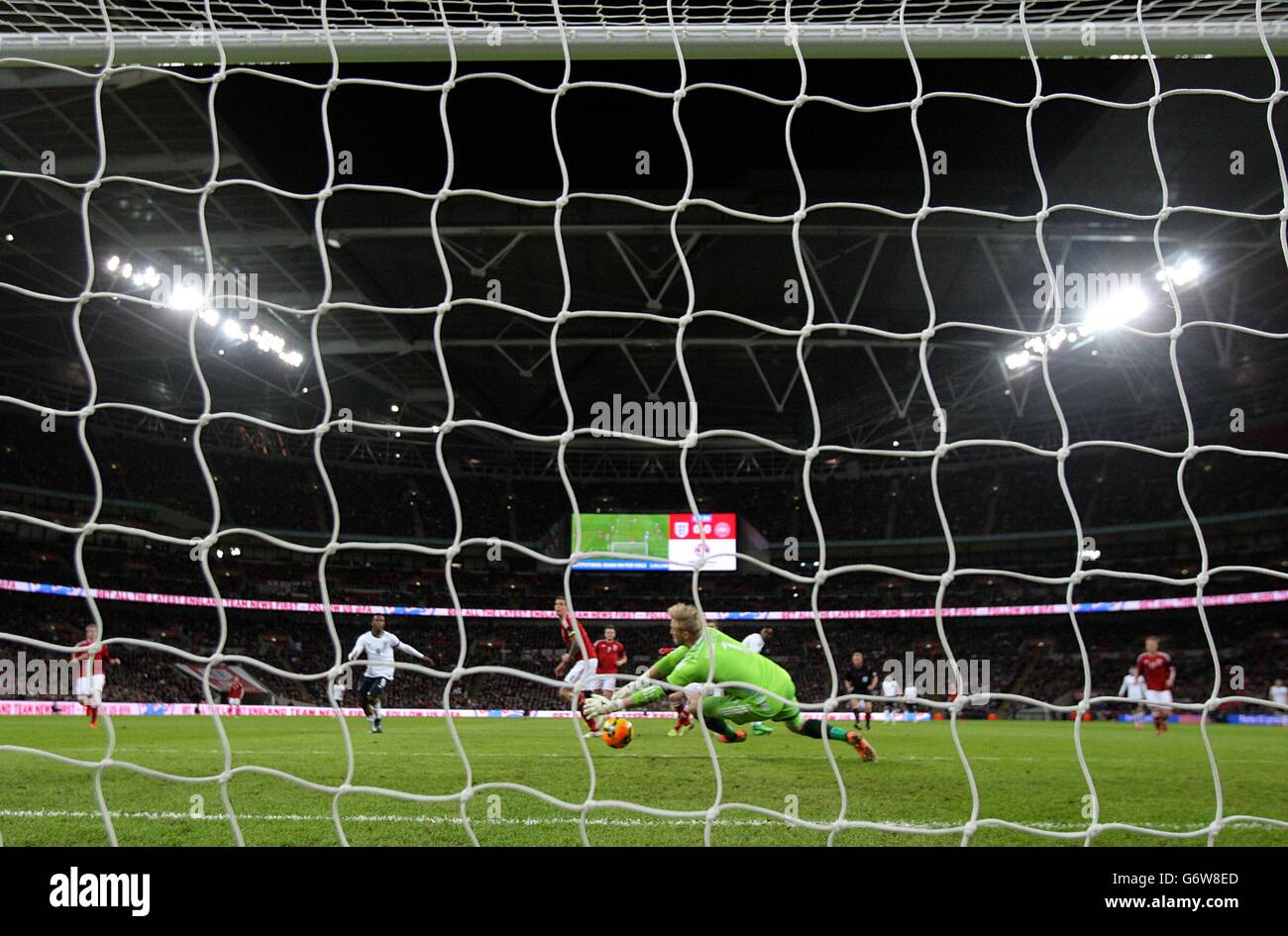 Soccer International Friendly England v Denmark Wembley Stadium