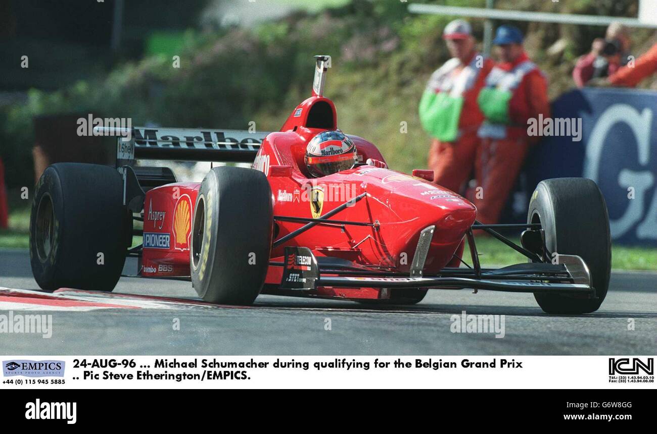 Motor Racing ... Belgian Grand Prix Stock Photo - Alamy