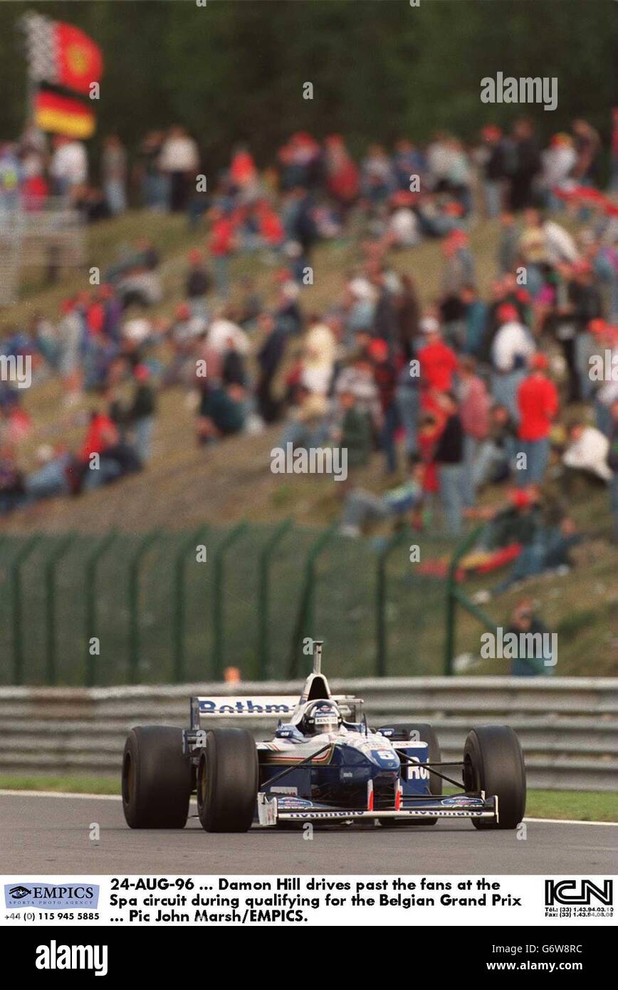 Motor Racing ... Belgian Grand Prix Stock Photo - Alamy
