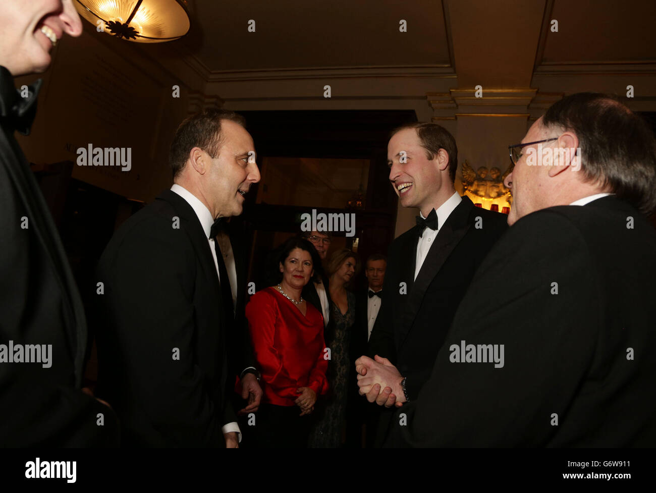 The duke of cambridge meeting mark linsey controller bbc