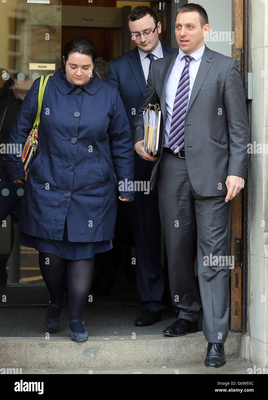 Family barrister Fiona Doherty and solicitor Padraig O Muirigh (right