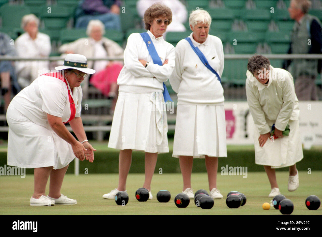Bowls Womens World Bowls Championships Stock Photo Alamy