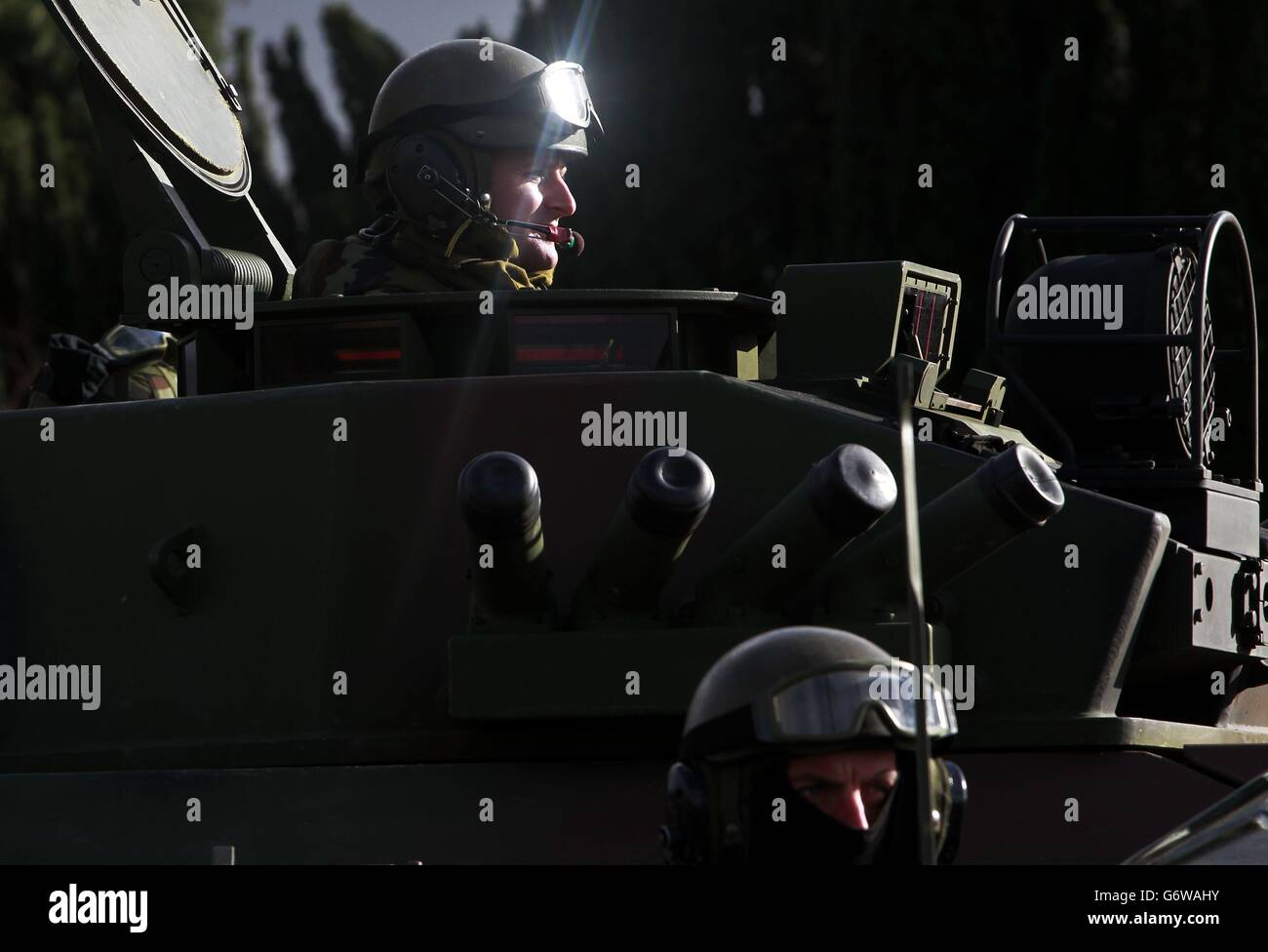 Irish Defence Force training exercise Stock Photo Alamy