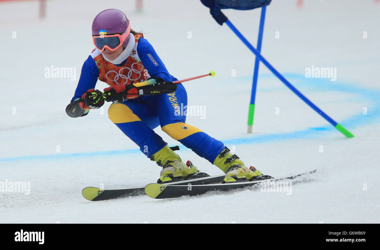 Ladies giant slalom hi-res stock photography and images