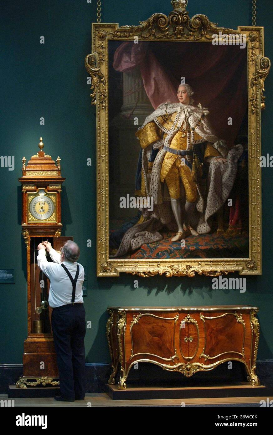 Robert Ball Queen's clockmaker Stock Photo Alamy