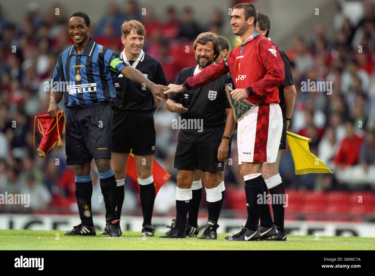 Soccer Manchester United V Inter Milan Stock Photo Alamy