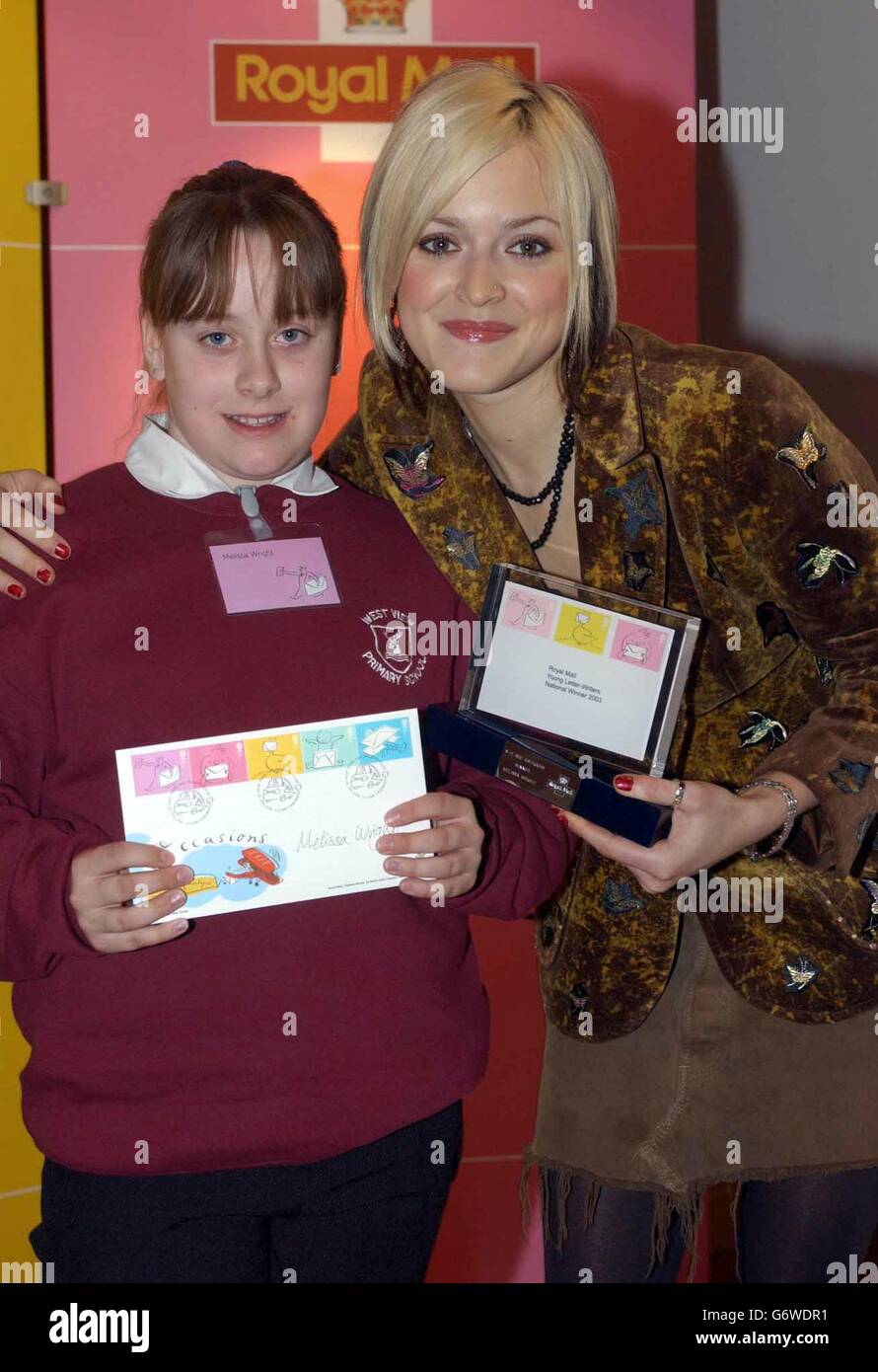 Royal Mail Young Letter Writer Of The Year Competition Stock Photo Alamy