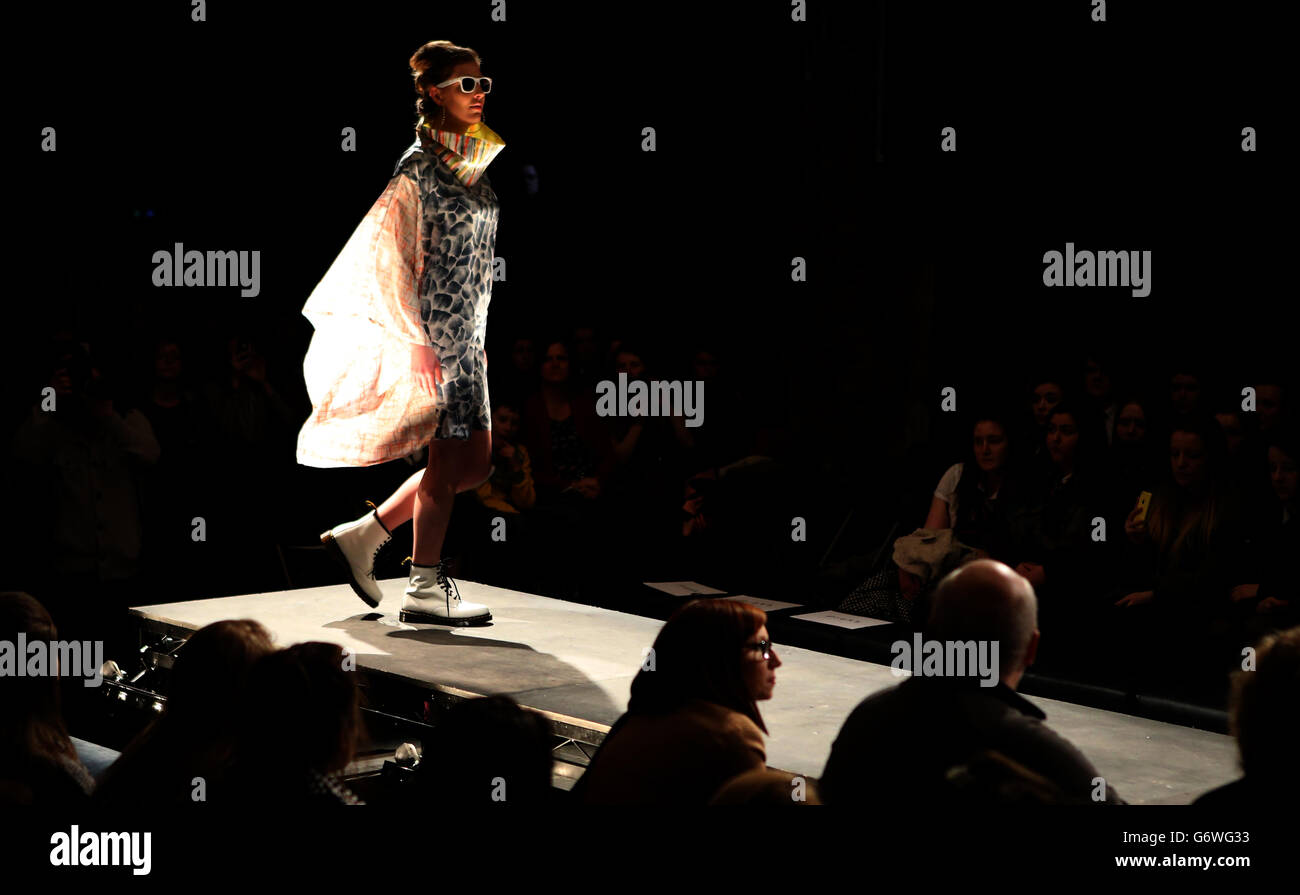 Glasgow School of Art Fashion Show 2014 Stock Photo Alamy