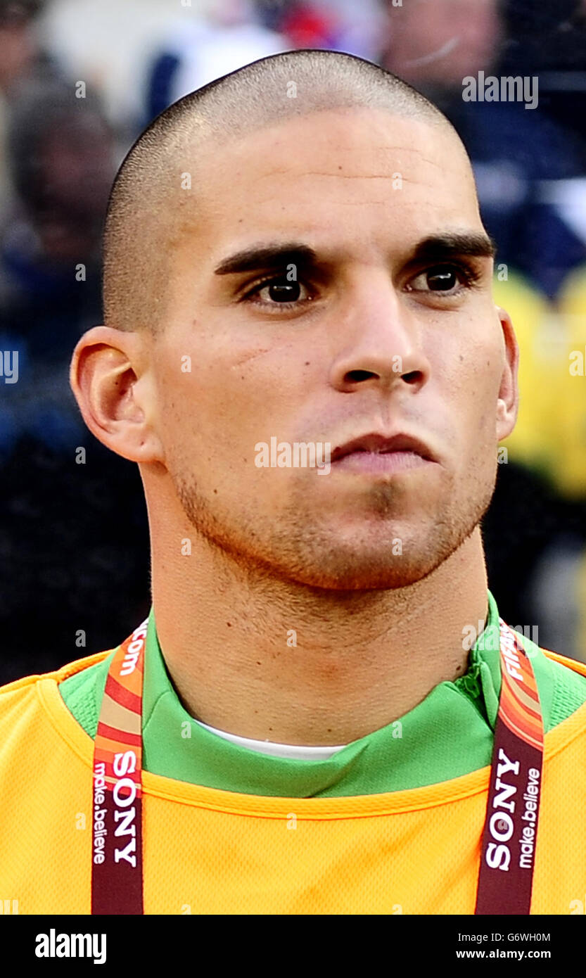 Soccer - Fifa Brazil 2014 World Cup - Algeria. Carl MEDJANI, Algeria Stock Photo