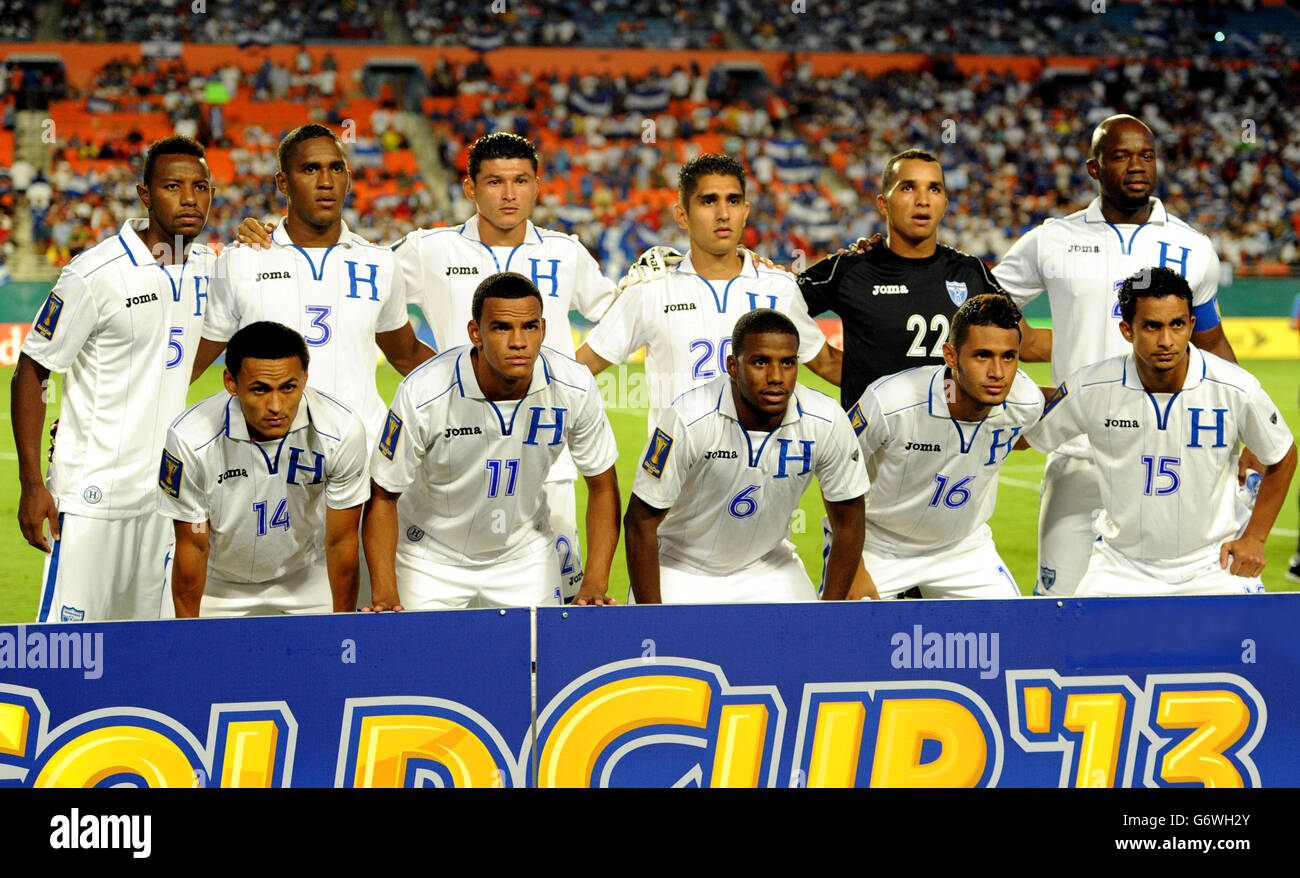 Soccer - Fifa Brazil 2014 World Cup - Honduras. Honduras Team group Stock  Photo - Alamy
