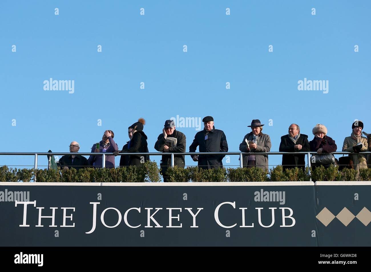 The jockey club sign at cheltenham racecourse hi-res stock photography and  images