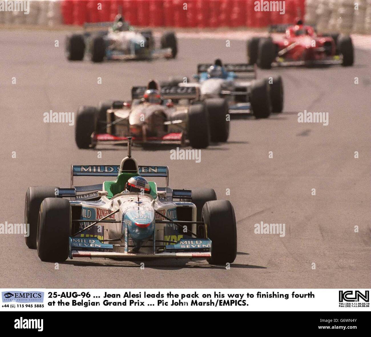 Motor Racing ... Belgian Grand Prix Stock Photo - Alamy