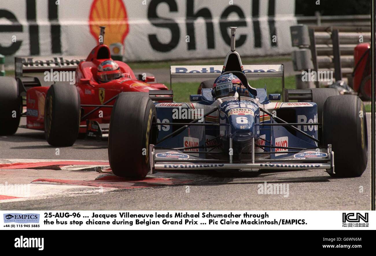 Motor Racing ... Belgian Grand Prix Stock Photo - Alamy