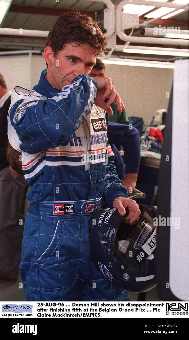Motor Racing ... Belgian Grand Prix Stock Photo - Alamy