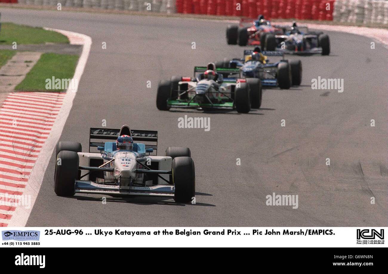 Motor Racing ... Belgian Grand Prix Stock Photo - Alamy