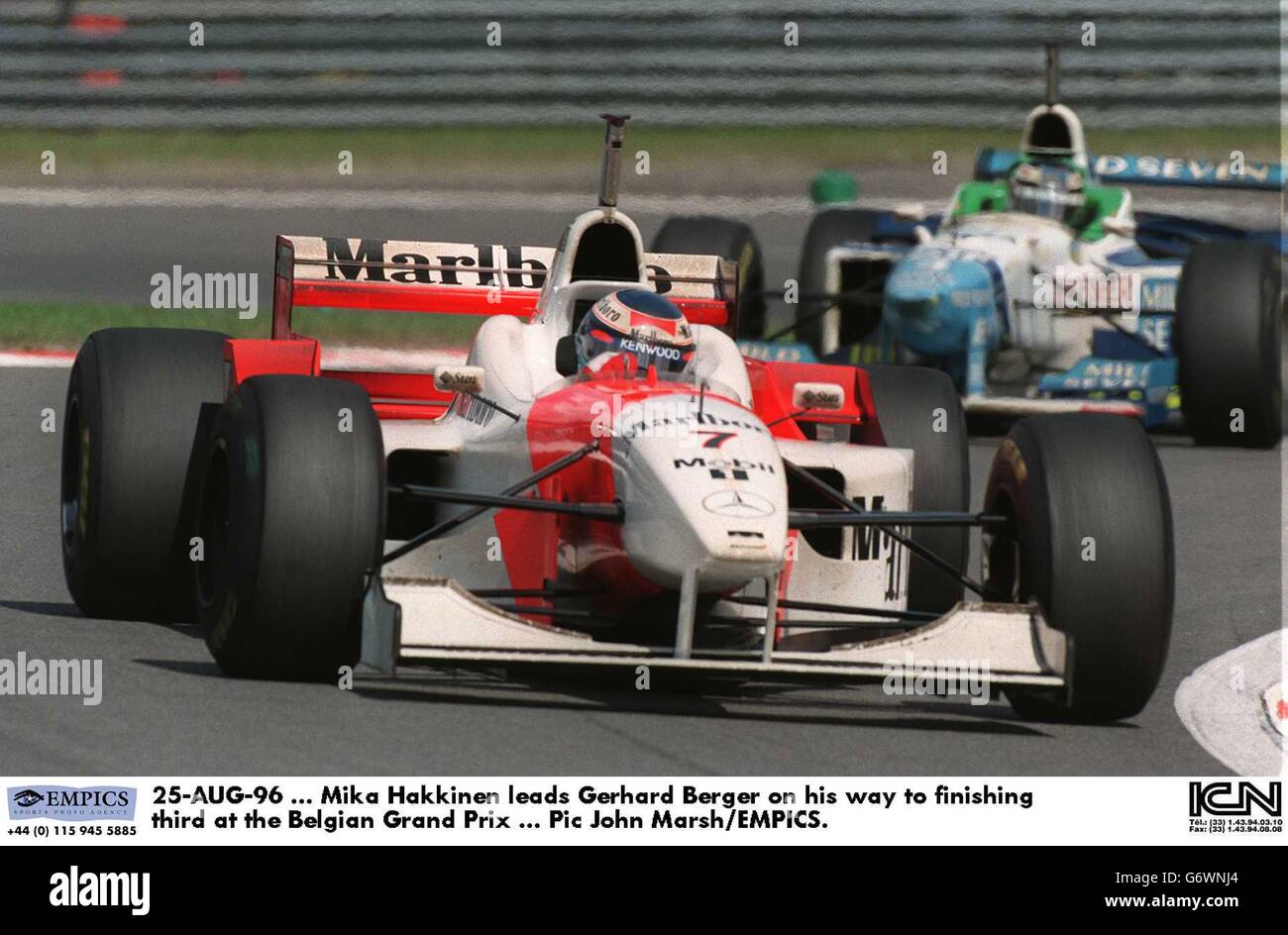 Motor Racing ... Belgian Grand Prix Stock Photo - Alamy