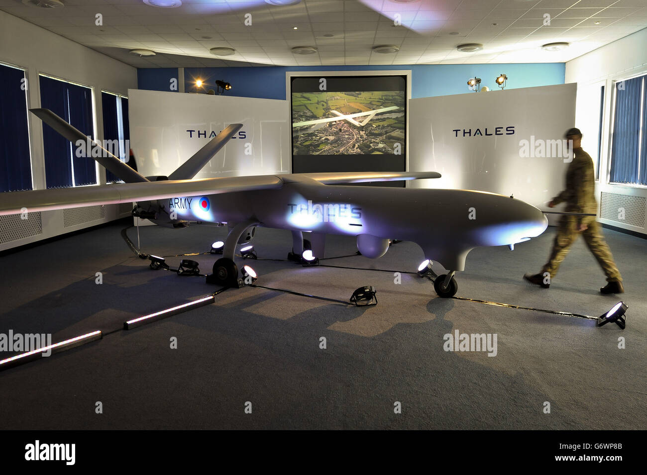 Watchkeeper unveiled Stock Photo Alamy