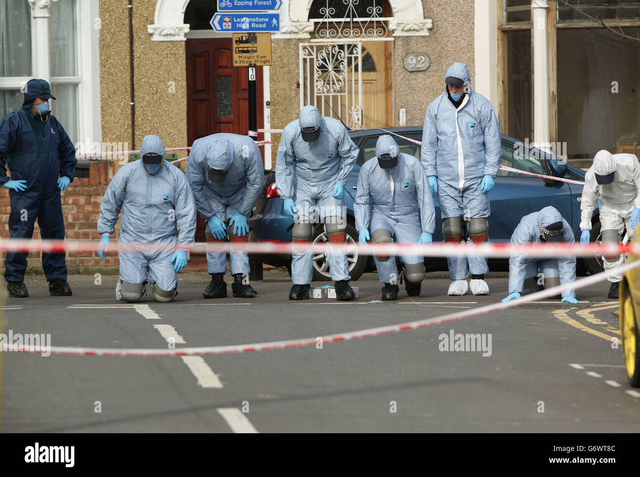 Leytonstone double murder Stock Photo Alamy