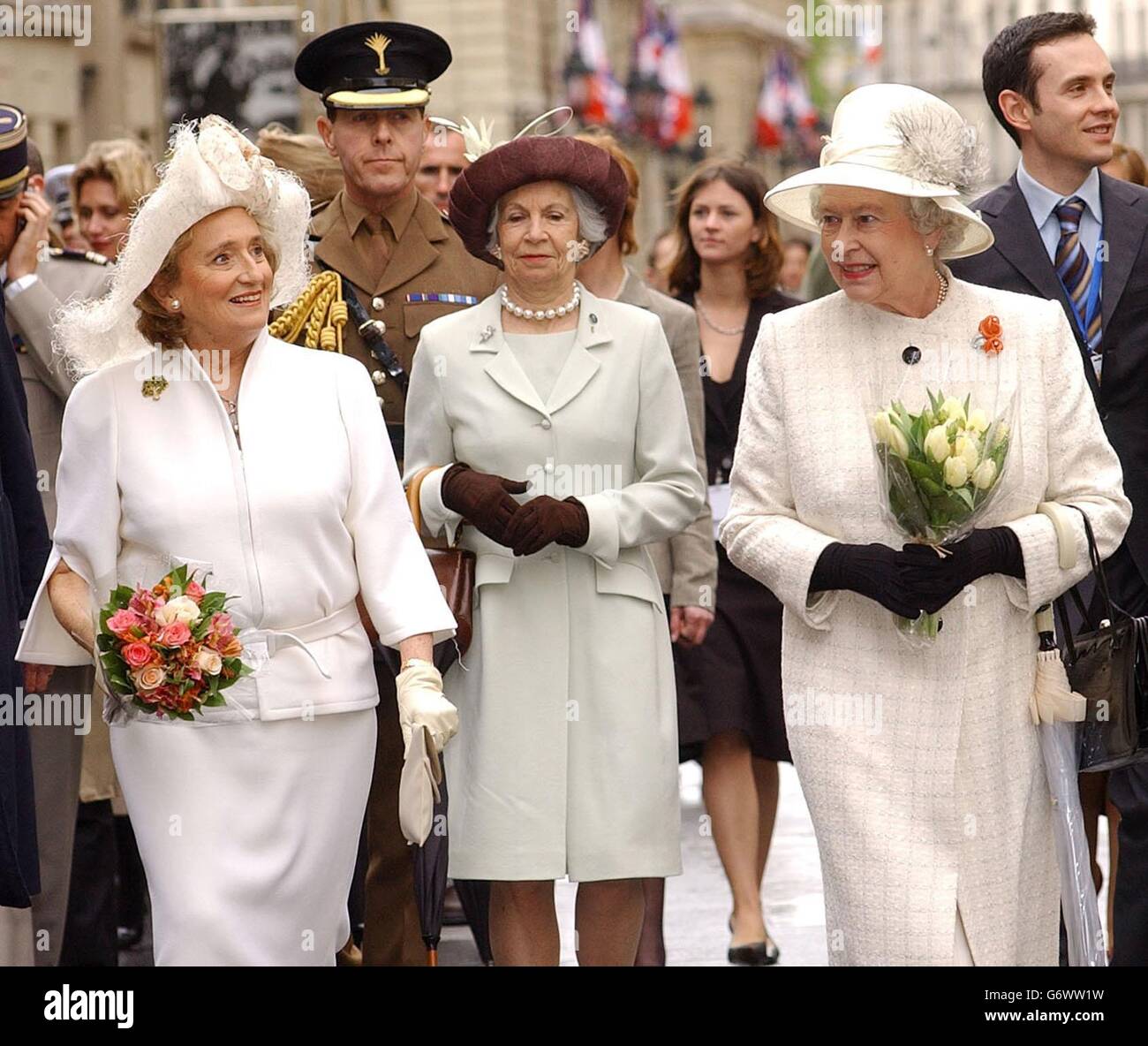Royalty Queen Elizabeth II State Visit to France Stock Photo Alamy
