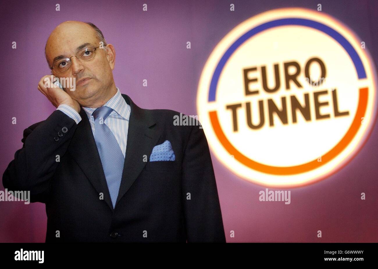 Herve Huas Eurotunnel Stock Photo
