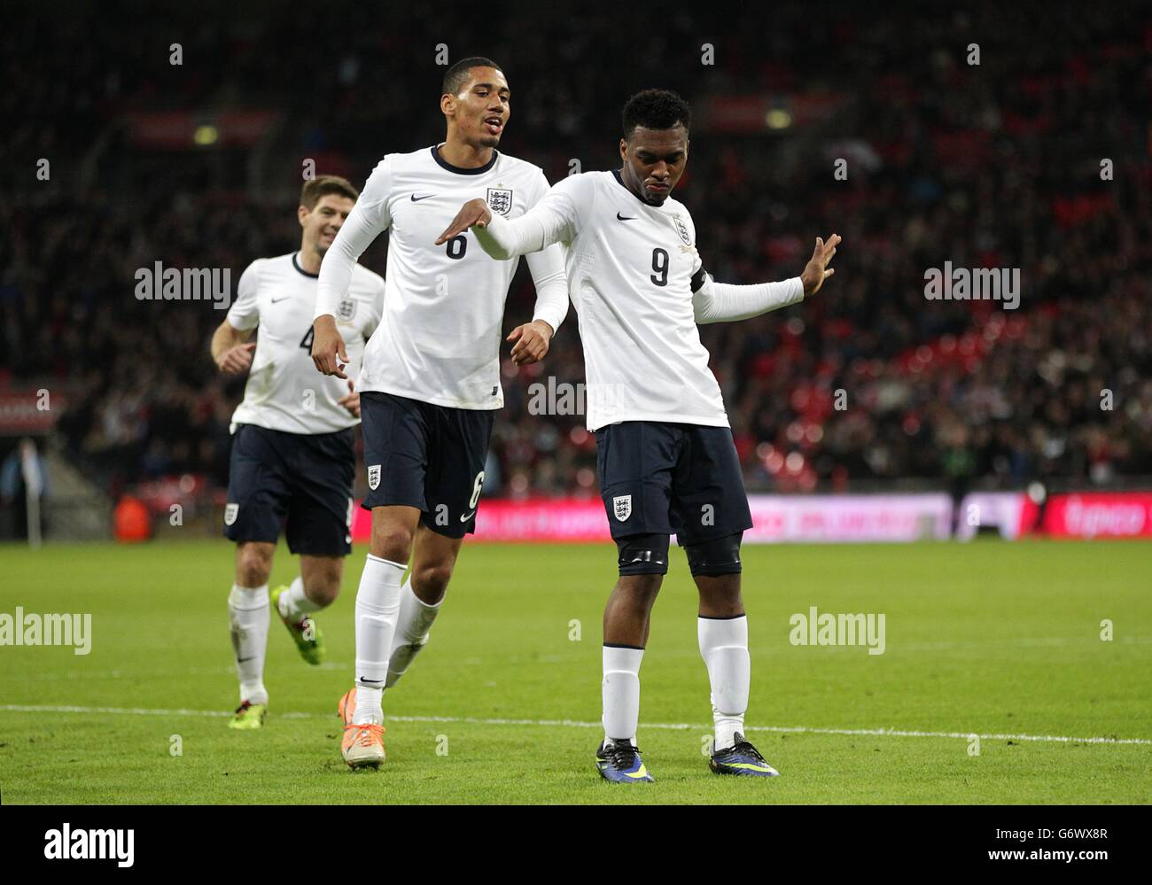 Soccer - International Friendly - England v Denmark - Wembley Stadium Stock Photo