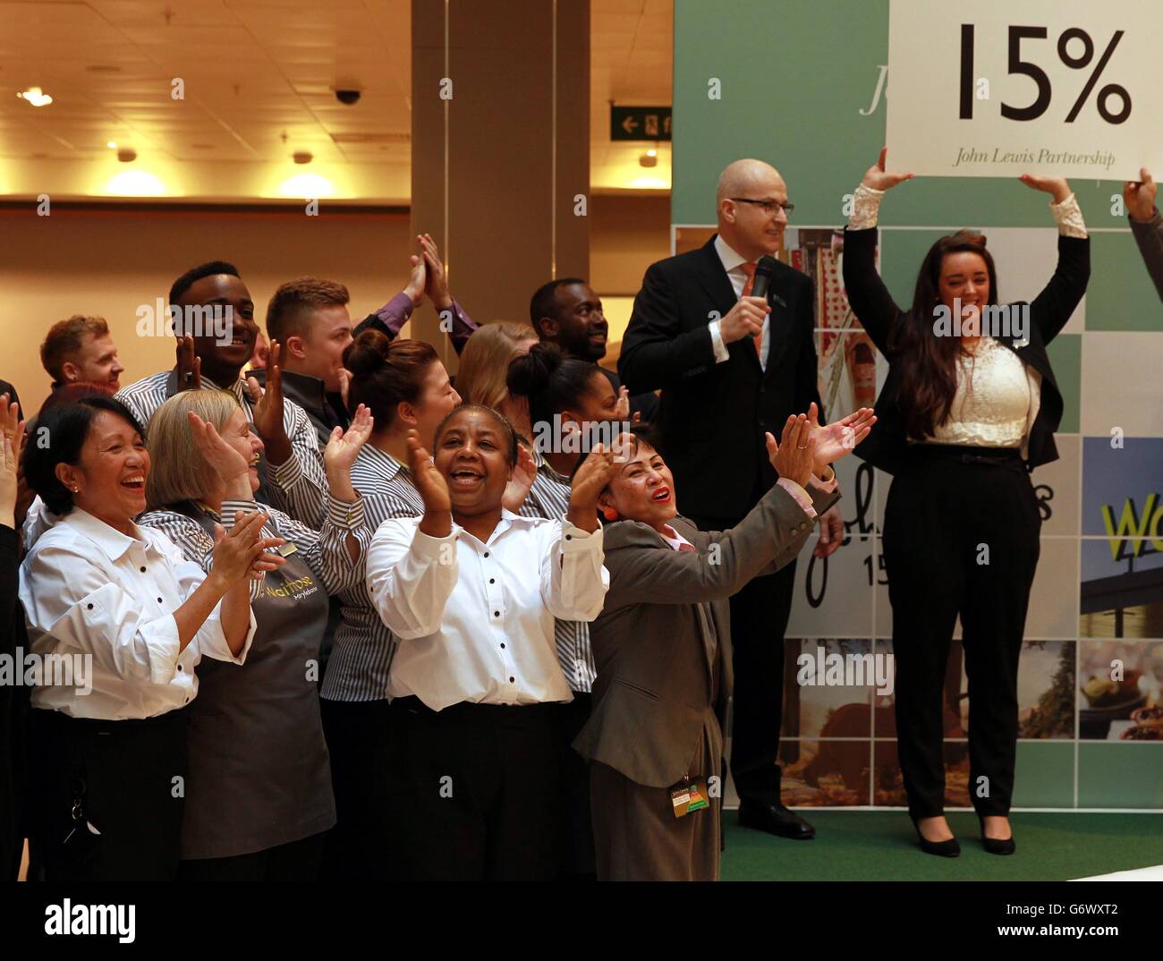 John Lewis annual results Stock Photo Alamy