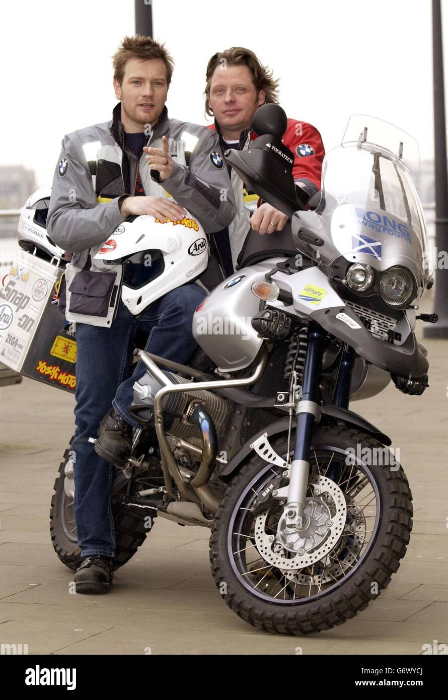 Ewan McGregor Motorbike Adventure Stock Photo - Alamy