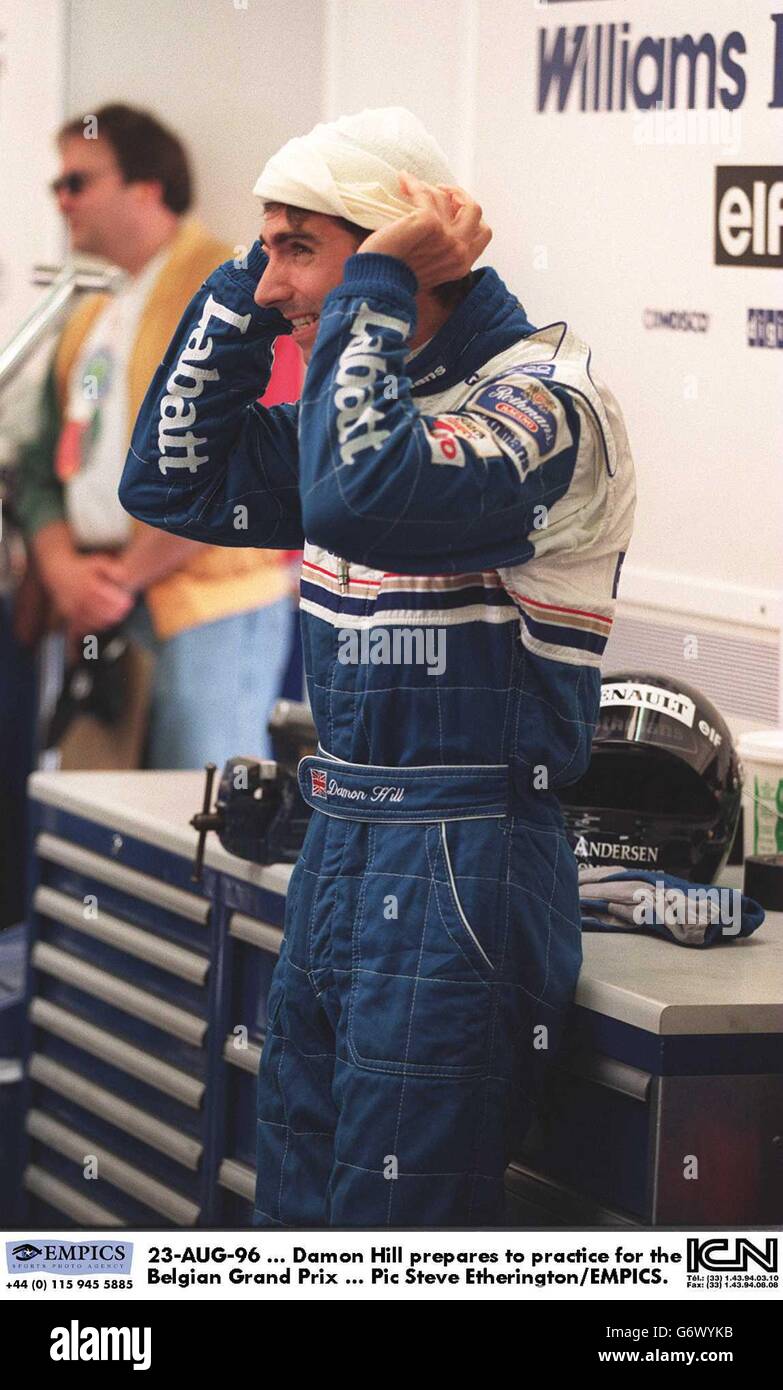 Motor Racing ... Belgian Grand Prix Stock Photo - Alamy