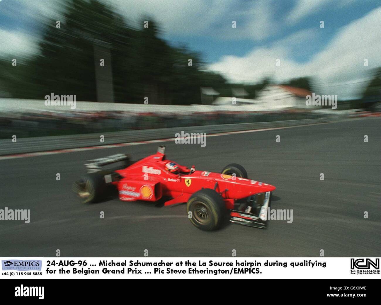 Motor Racing ... Belgian Grand Prix Stock Photo - Alamy
